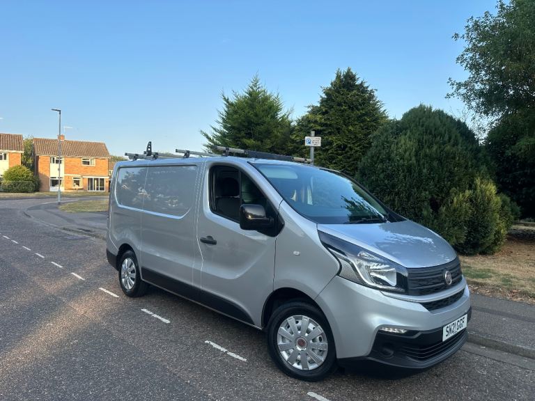 2021 Fiat Talento 2.0 Multijet 120Bh Trafic Vivaro SWB Panel Van Diesel Silver