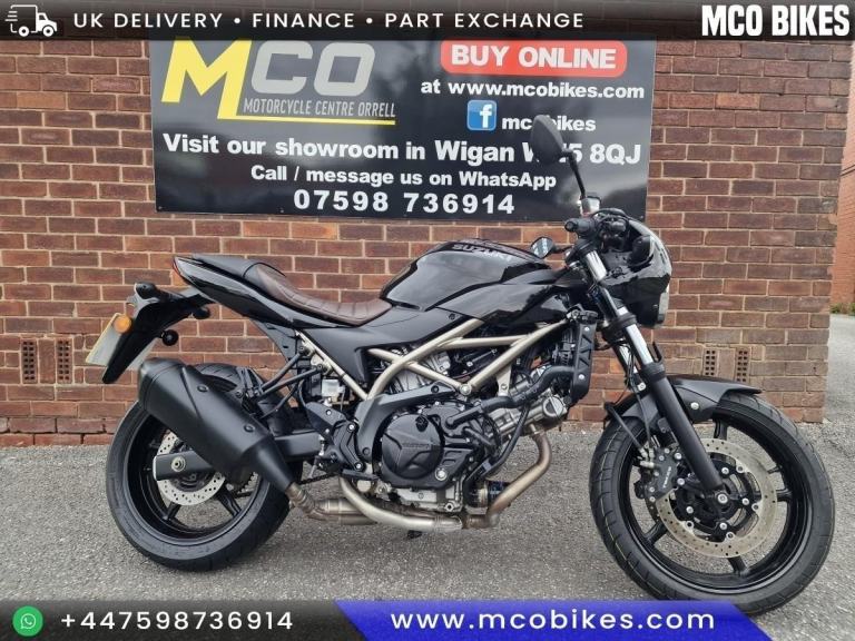 Suzuki SV650X AM1 21reg 3630miles FSH VGC