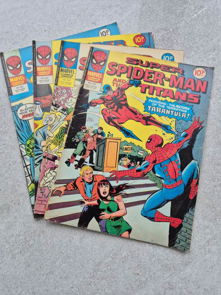 Marvel Super Spider-Man 229, 237, 247, 252