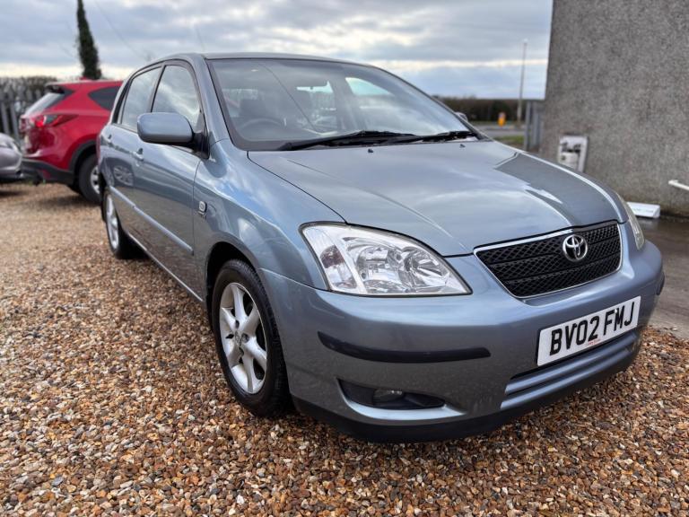 2002 Toyota Corolla 1.6 VVT-i T Spirit 5dr HATCHBACK Petrol Manual