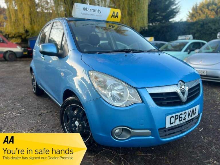 2012 Vauxhall Agila 1.0 ecoFLEX 12V S Euro 5 5dr HATCHBACK Petrol Manual