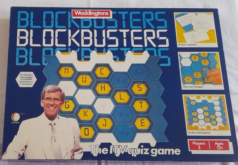 Vintage Blockbusters Game by Waddingtons.