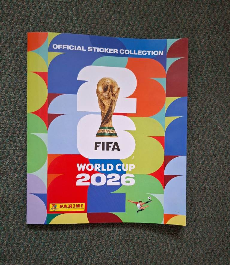 Football Sticker Book World Cup 2026