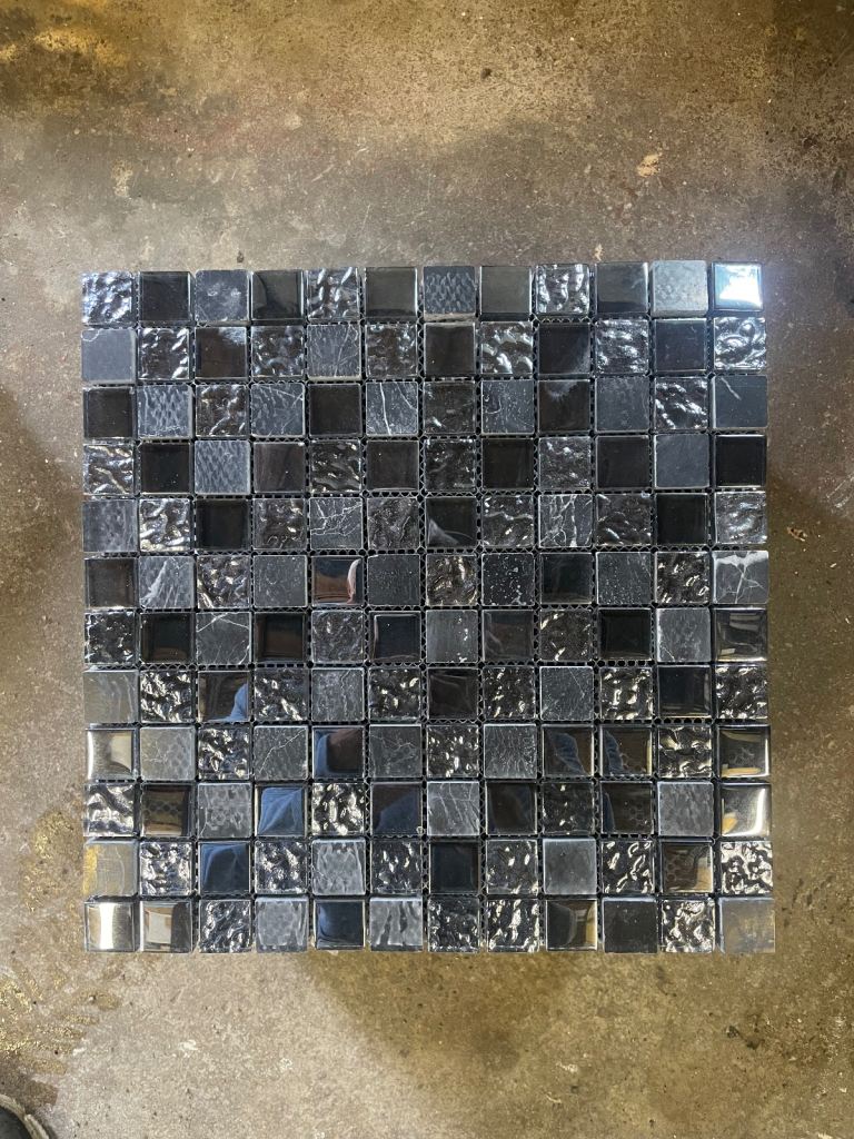 image for Mosaic glass/marble tile sheets all new 300x300mm