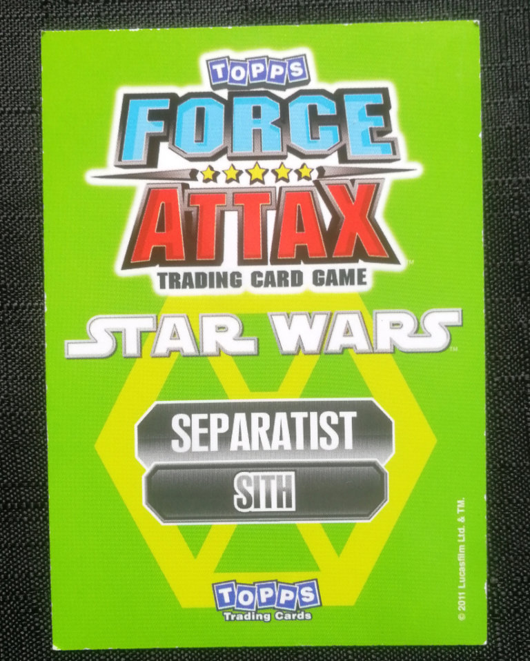 TOPPS Star Wars Force Attax Series 2 Card LE2 SAVAGE OPRESS Limited Edition 2011