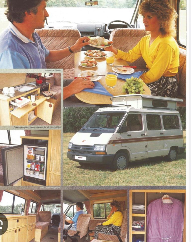 Renault, TRAFIC AS CAMPER, 1987, 1721 (cc)