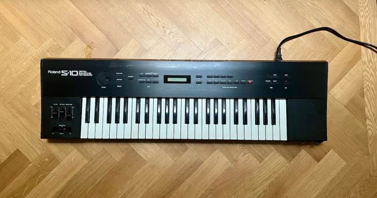 Roland S-10 12 BIt 1980's Keyboard Sampler + Gotek