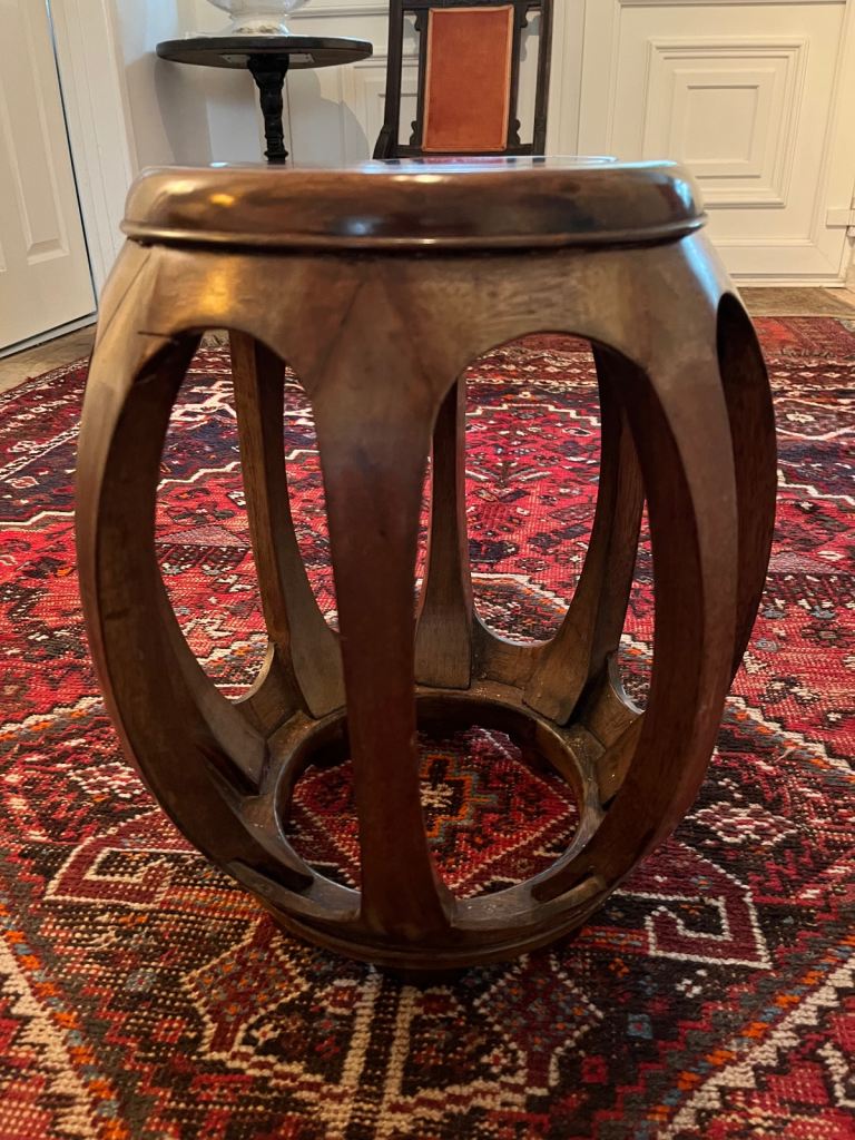 ORIENTAL ROSEWOOD DRUM BARREL SEAT 