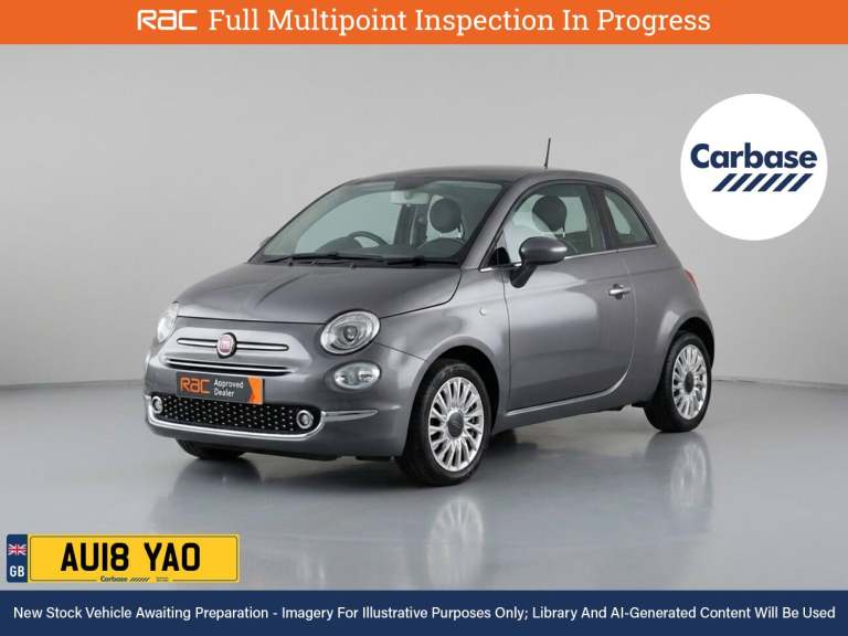 2018 Fiat 500 1.2 Lounge Hatchback 3dr Petrol Manual Euro 6 (s/s) (69 bhp) Hatchback PETROL Manual
