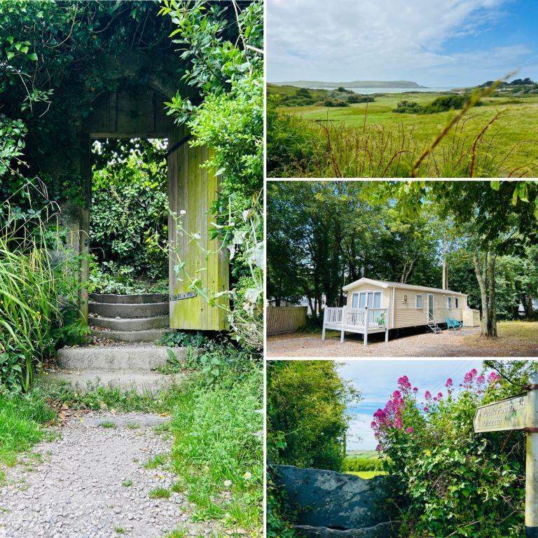 Holiday static caravan FOR SALE in Cornwall sublet allowed SITE FEES INCLUDED proven rental REDUCED 
