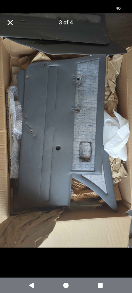 Peugeot 205 phase 2 door card inserts