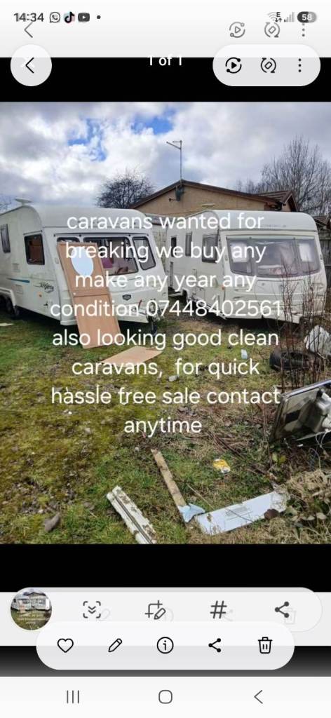 Caravan and motorhomes