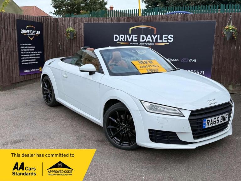 2015 Audi TT 2.0T FSI Sport 2dr S Tronic CONVERTIBLE PETROL Automatic