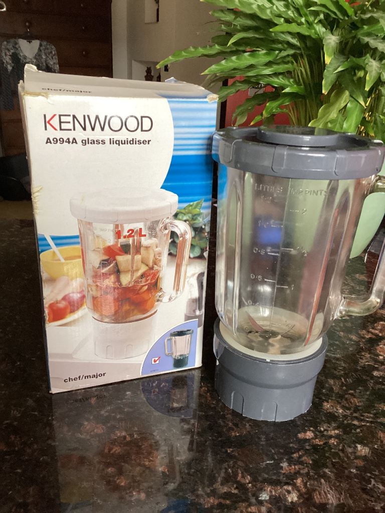 Kenwood Major glass liquidiser jar