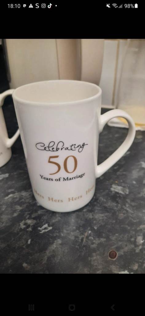50th Anniversary Mug