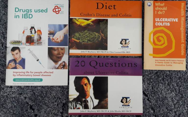 Crohn’s, Ulcerative Colitis and Irritable Bowel Disease x 4 Books/book – post or collect