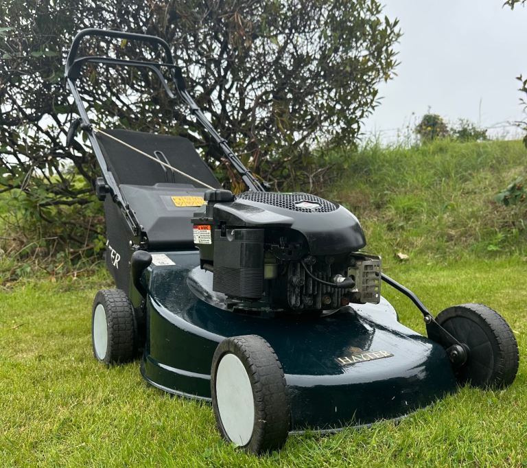 Hayter 53 AutoDrive petrol lawnmower big 21”cut 190cc Briggs mower serviced sharpened 