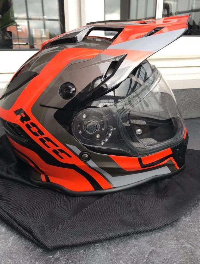 Motor Bike helmet ~ Rocc 781 size small