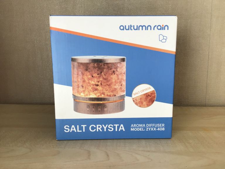 Autumn Rain Diffuser, Himalayan Salt Lamp and Mist Humidifier 