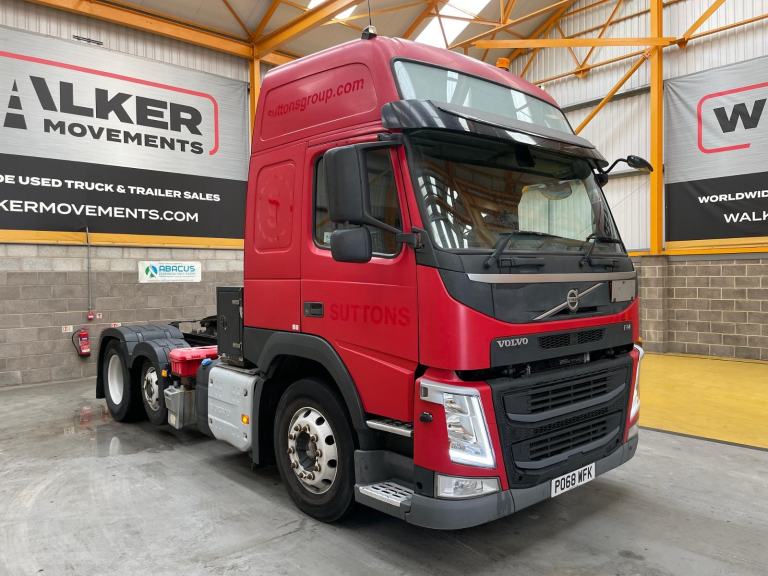 VOLVO FM 450 GLOBETROTTER XL ADR SPEC 6X2 TRACTOR UNIT - 2018 - PO68 WFK
