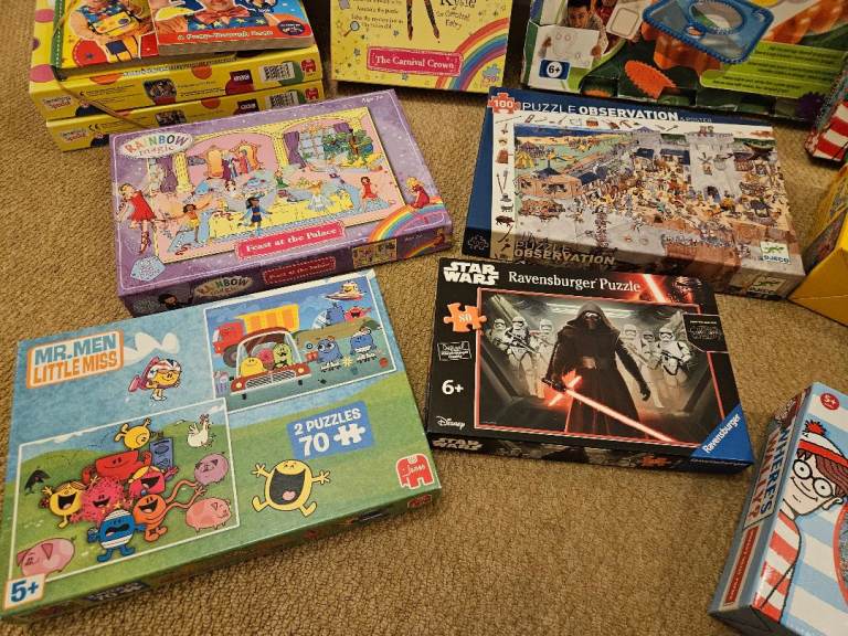 Jigsaws & Spirograph