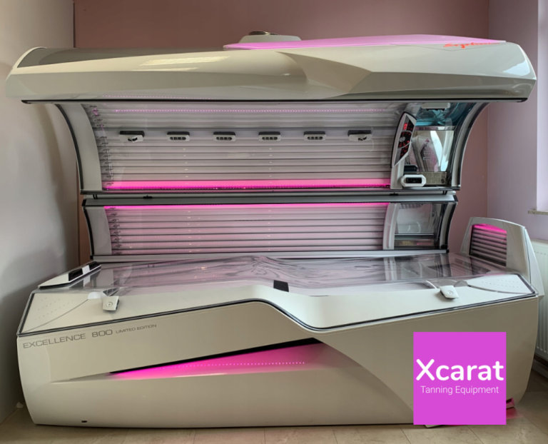 Sunbed Ergoline Excellence 800 Turbo Power White Led Color Motion