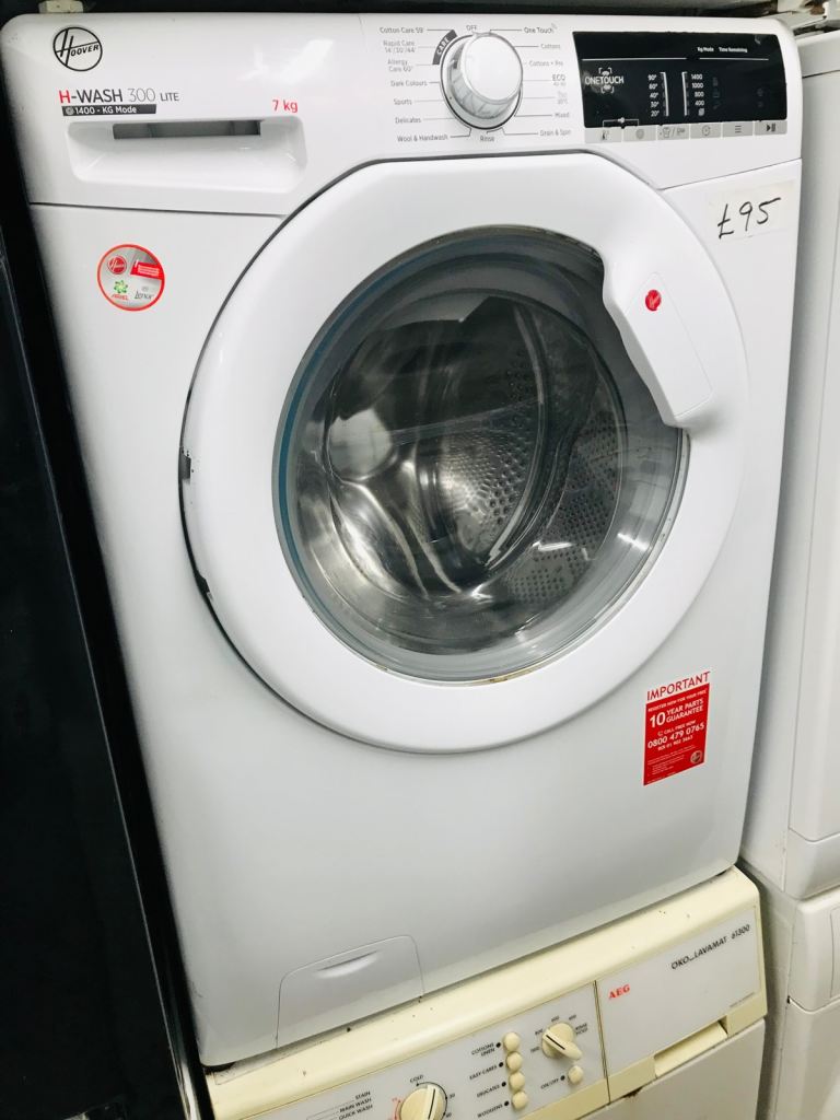 🚚hoover 7KG load one touch washing machine can deliver £95