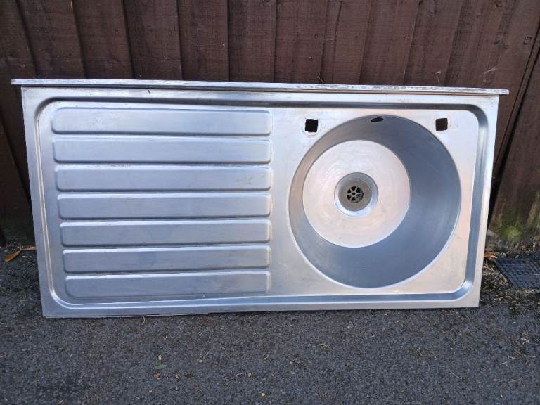 Good Condition Stainless Steel Kitchen Sink with Drainer