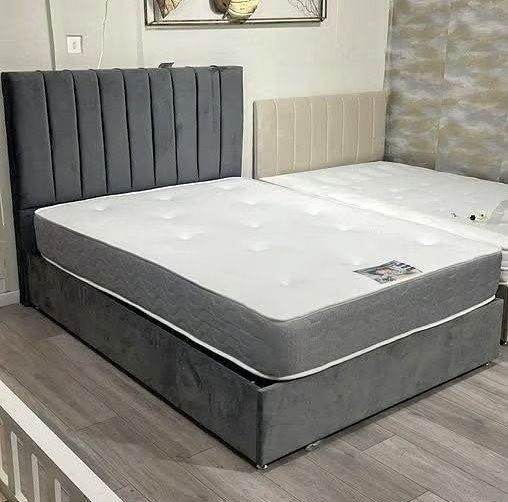 Christmas Offer! 🎅🏻 4ft6 Double Divan Bed & Mattress | Quick Delivery Today! **