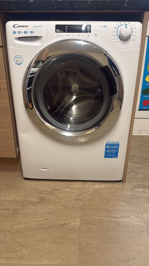 Candy smartpro washing machine 9kg 