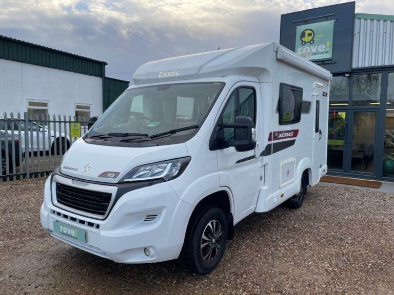 Elddis Autoquest 115 2 Berth 2 Belt End kitchen Motorhome 3300kg