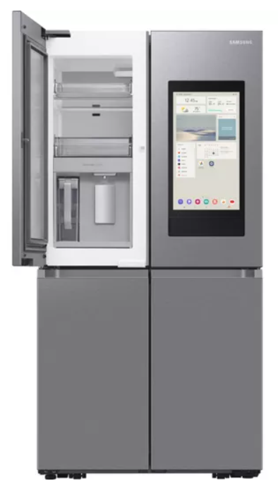 SAMSUNG Family Hub with AI Vision Smart Fridge Freezer - Silver