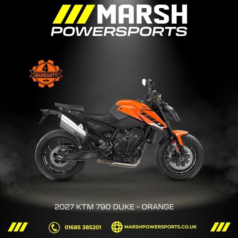 KTM 790 Duke in Black - KTM Main Dealer - Reserve NOW!