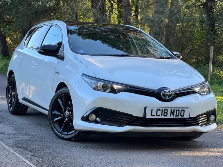 2018 Toyota Auris 1.8 Hybrid Design TSS 5dr CVT [Nav] HATCHBACK PETROL/ELECTRIC Automatic