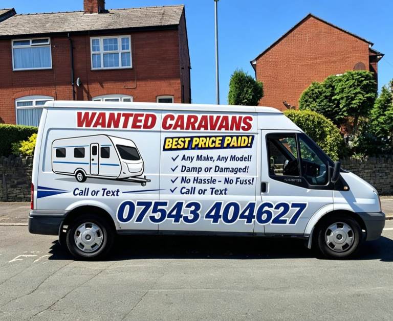Wanted caravans best price paid