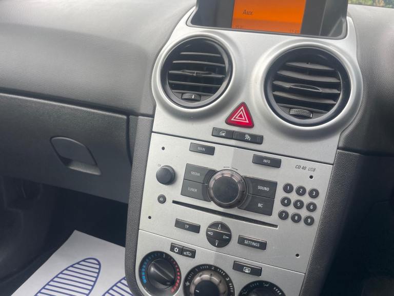 VAUXHALL CORSA 1.2 VVT ACTIVE 62 REG BLACK 3 DOOR MOT FEBRUARY 18TH 2026 SERVICE HISTORY 50+MPG