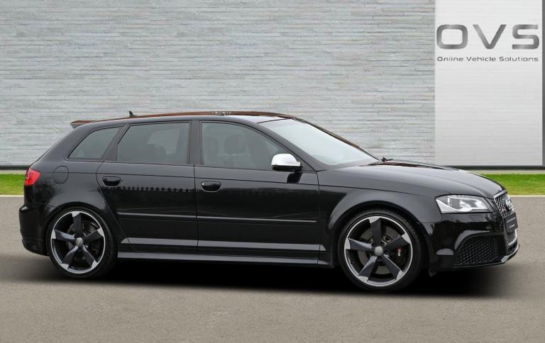 AUDI A3/RS3 2.5 TFSI PETROL QUATTRO S-TRONIC/AUTO 5DR HATCHBACK 2012 [62] BLACK