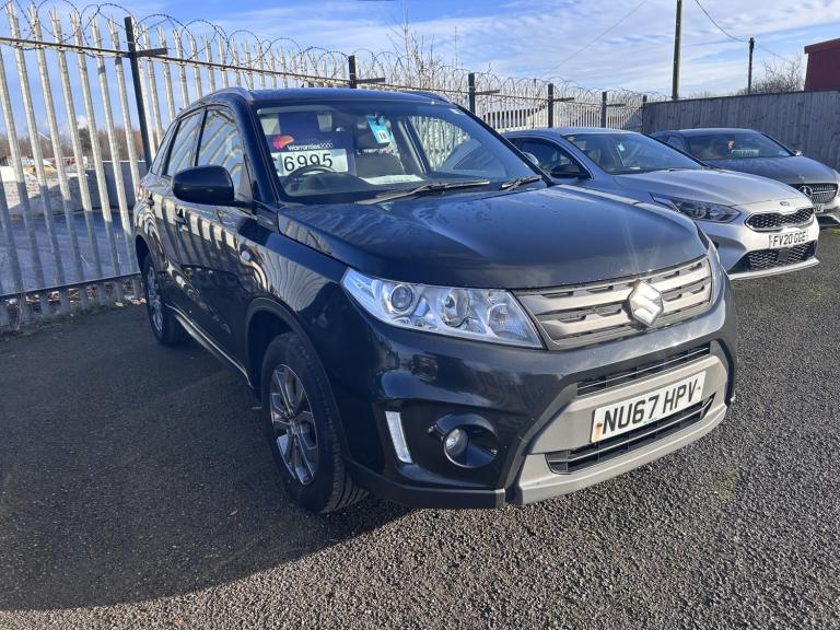 2018, SUZUKI VITARA 1.6 SZ4 Black Manual Petrol
