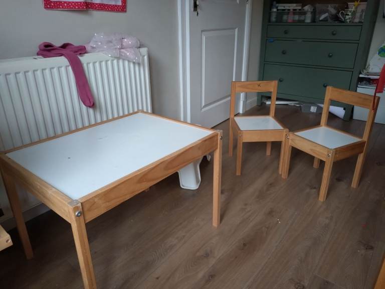 IKEA kids table and chairs 