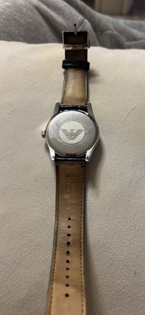 Two Armani men’s watches
