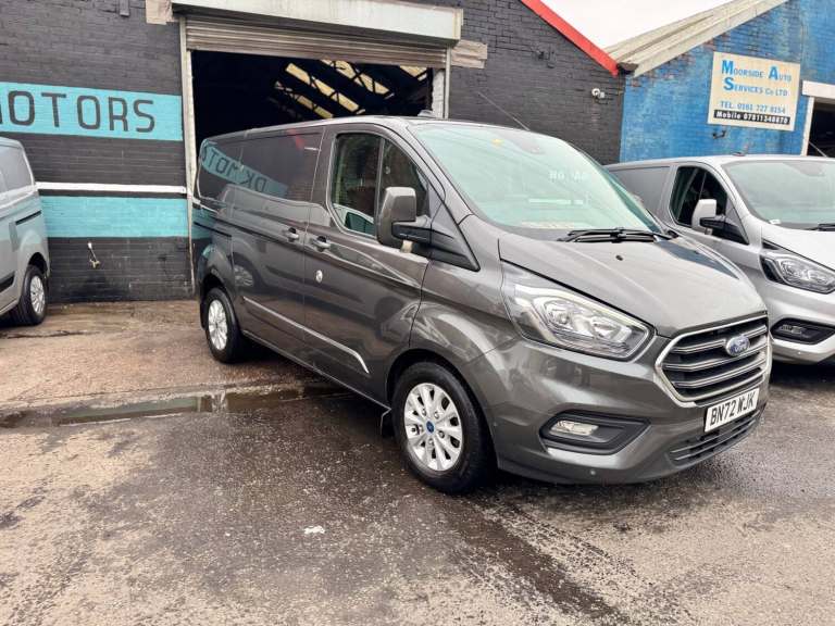 2022 Ford Transit Custom 2.0 EcoBlue 170ps Low Roof Limited Van Auto PANEL VAN Diesel Automatic