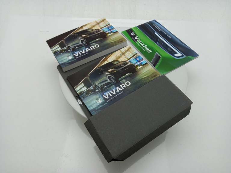 Vauxhall Vivaro Owners Manual Pack Handbook 2019-2026