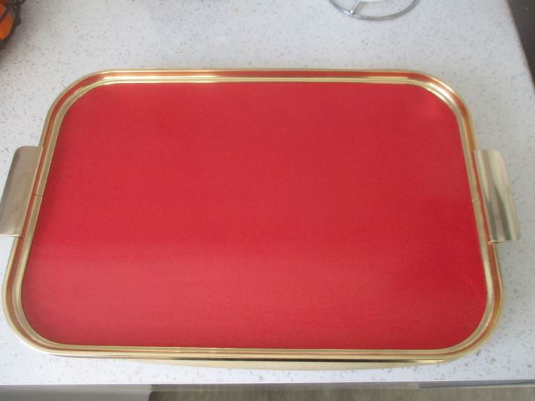 image for Vintage 1960's tray measures 51cm x 31cm.