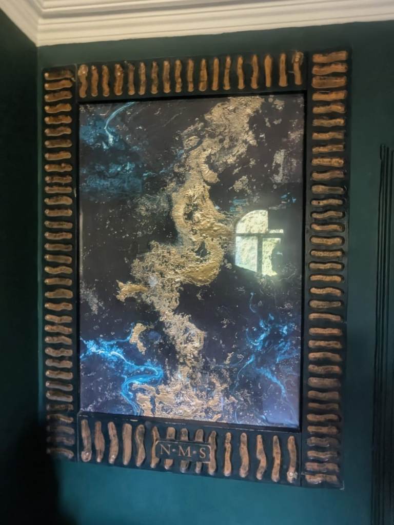 National Museums of Scotland Solid Wood Mirror