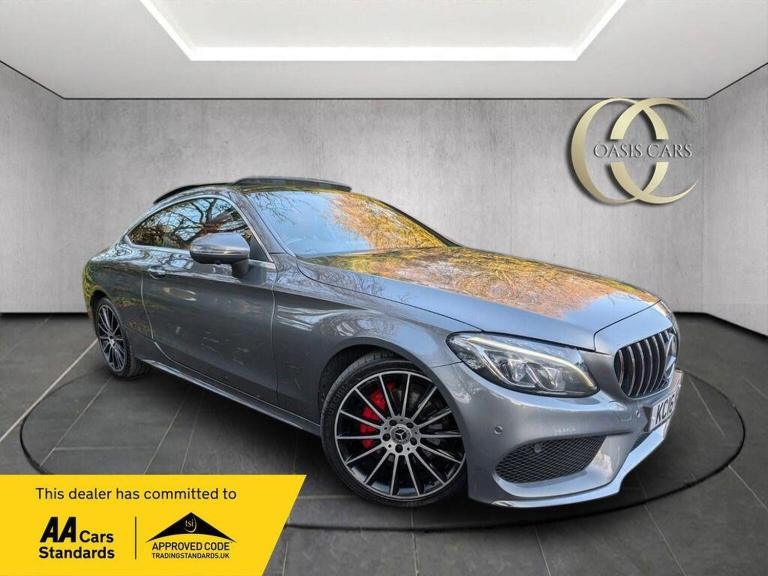 MERCEDES-BENZ C CLASS 2.0 C200 AMG Line (Premium) 7G-Tronic+ Euro 6 (s/s) 2dr