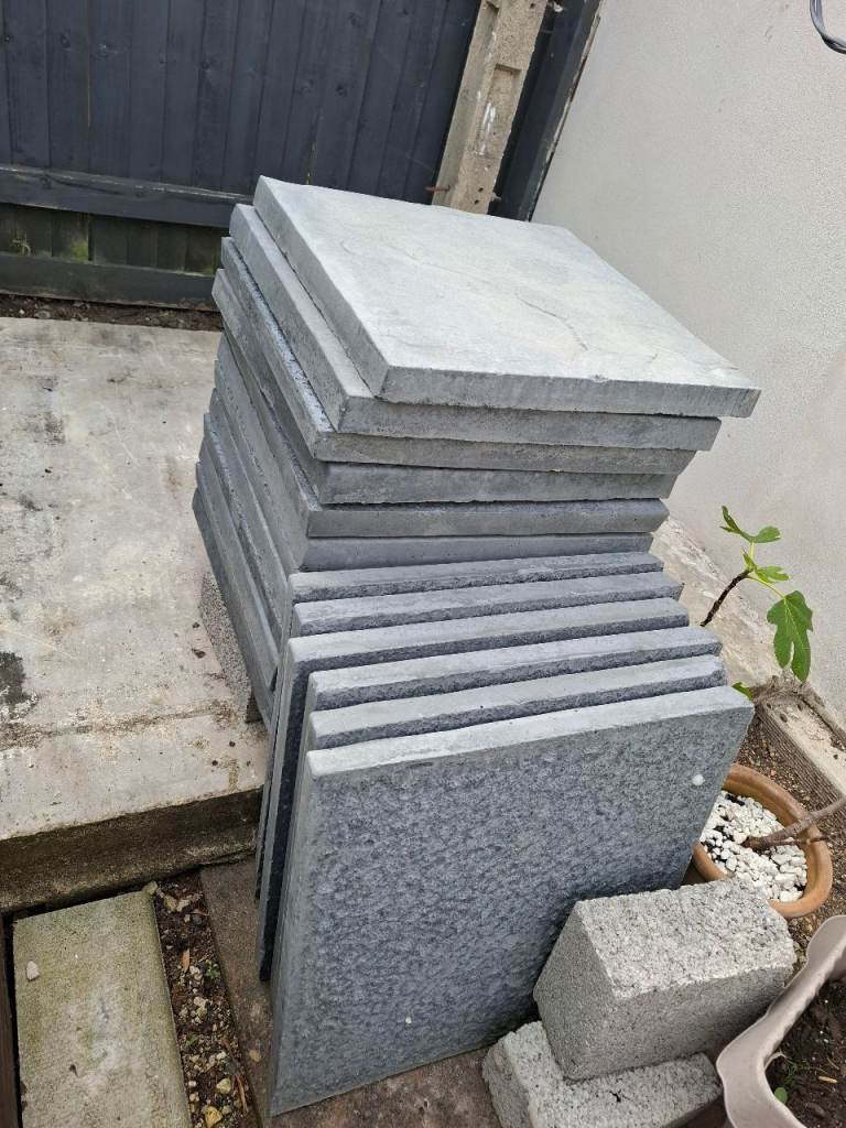 18 paving slabs