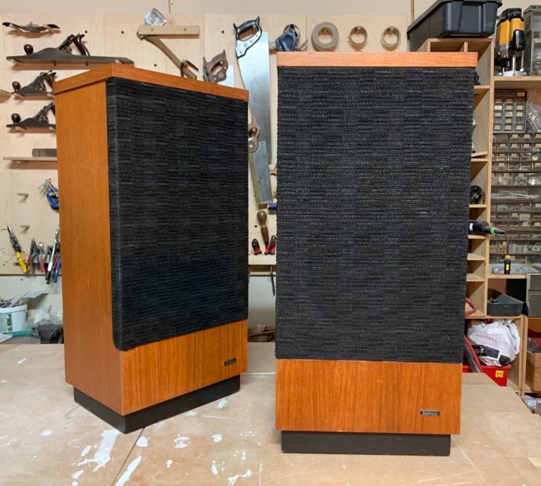 Vintage Goodmans Goodwood 3 way speakers