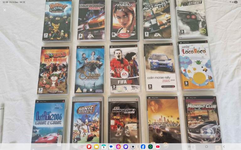 PSP GAMES. ALL VGC 