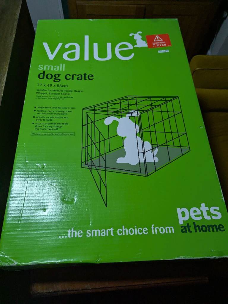 Small dog crate, unopened 