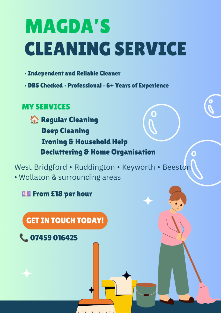 Reliable House Cleaner | DBS Checked | 6+ Years Experience